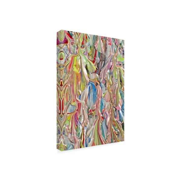 Mark Lovejoy 'Abstract Splatters Lovejoy 30' Canvas Art,16x24